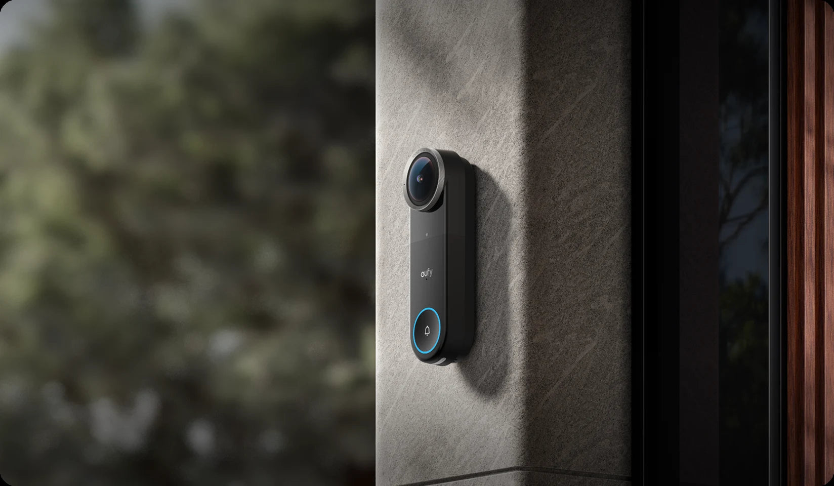 Video Doorbell S4 fitted beside a front door