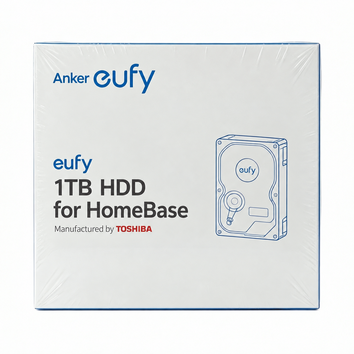 eufy Security 1TB Hard Drive Expansion for HomeBase | Brand New (OEM Packaging)