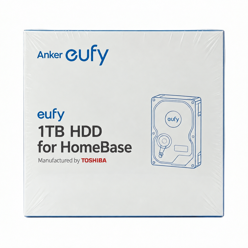 eufy Security 1TB Hard Drive Expansion for HomeBase | Brand New (OEM Packaging)