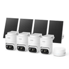 eufy eufyCam C37 4-Cam Kit with Solar Panels + HomeBase Mini | Brand New
