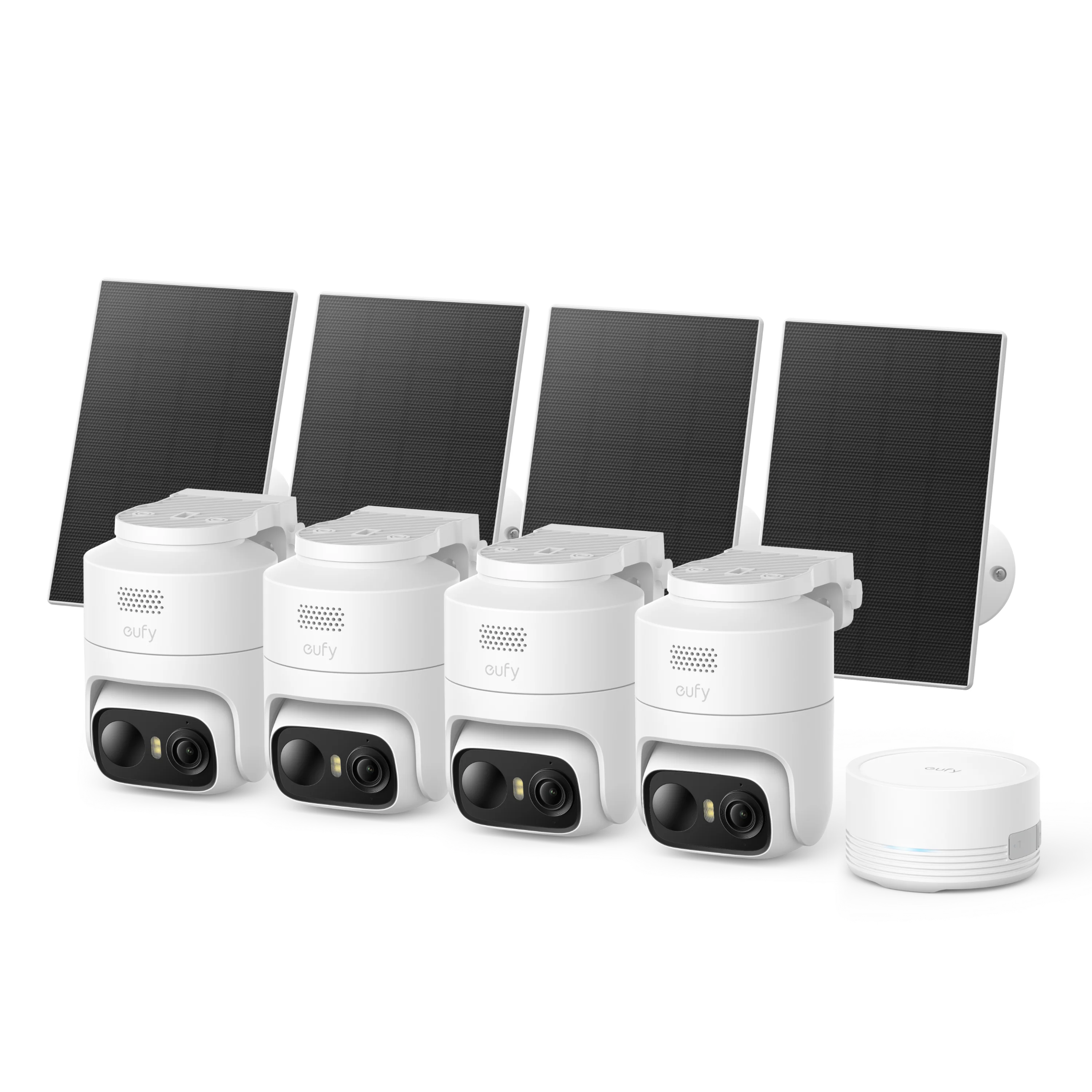 eufy eufyCam C37 4-Cam Kit with Solar Panels + HomeBase Mini | Brand New