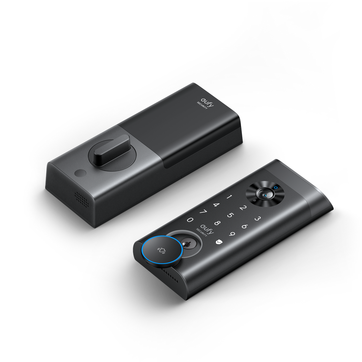 Angled eufy E330 front and rear assemblies, manufacturer reference image