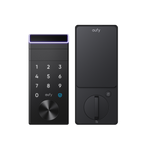 eufy Security FamiLock E34 palm vein smart lock - exterior keypad and palm scanner with interior thumbturn