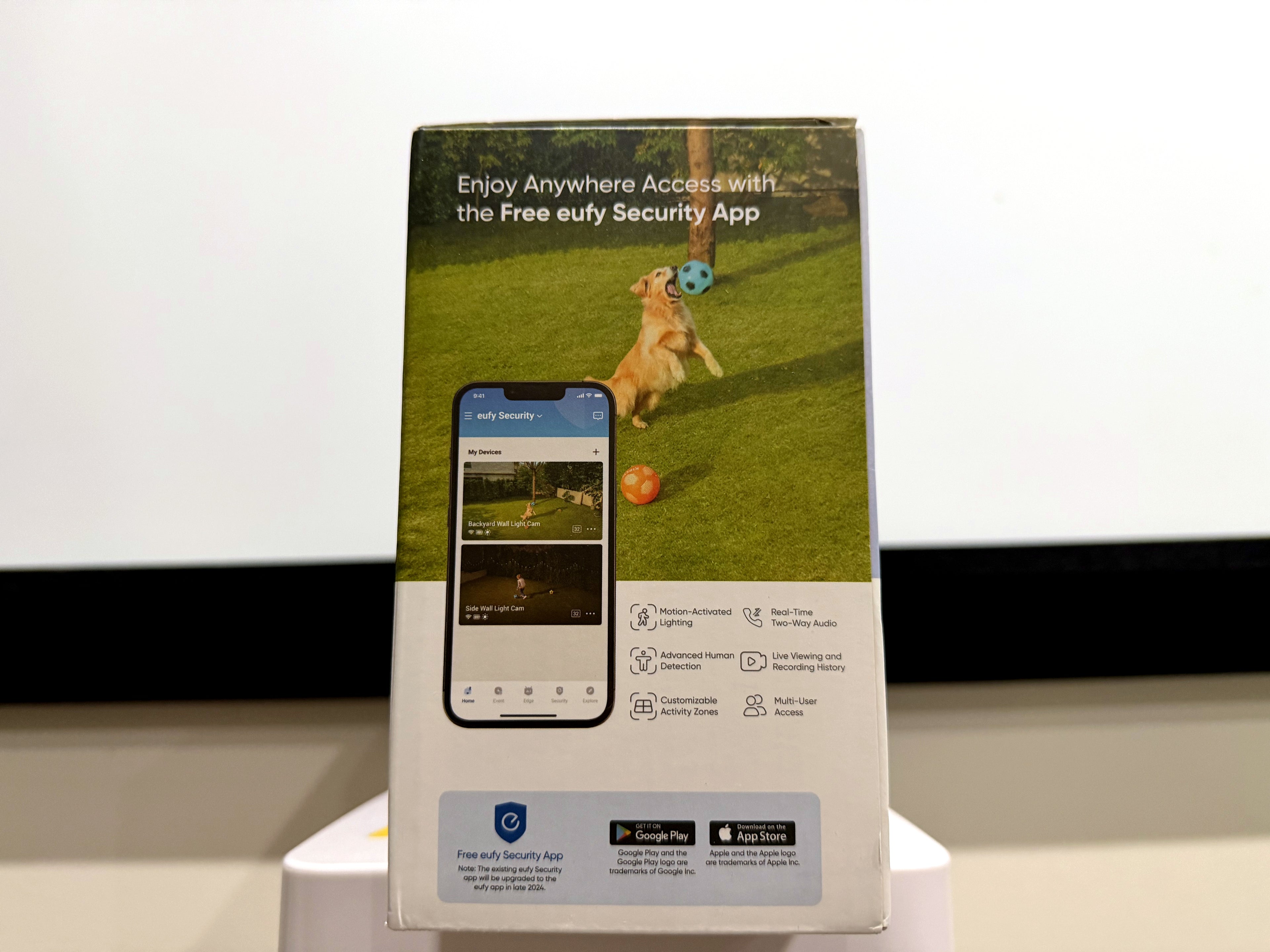 Eufy Security Solar Wall Light Cam S120 Security Camera | New/Box Damage