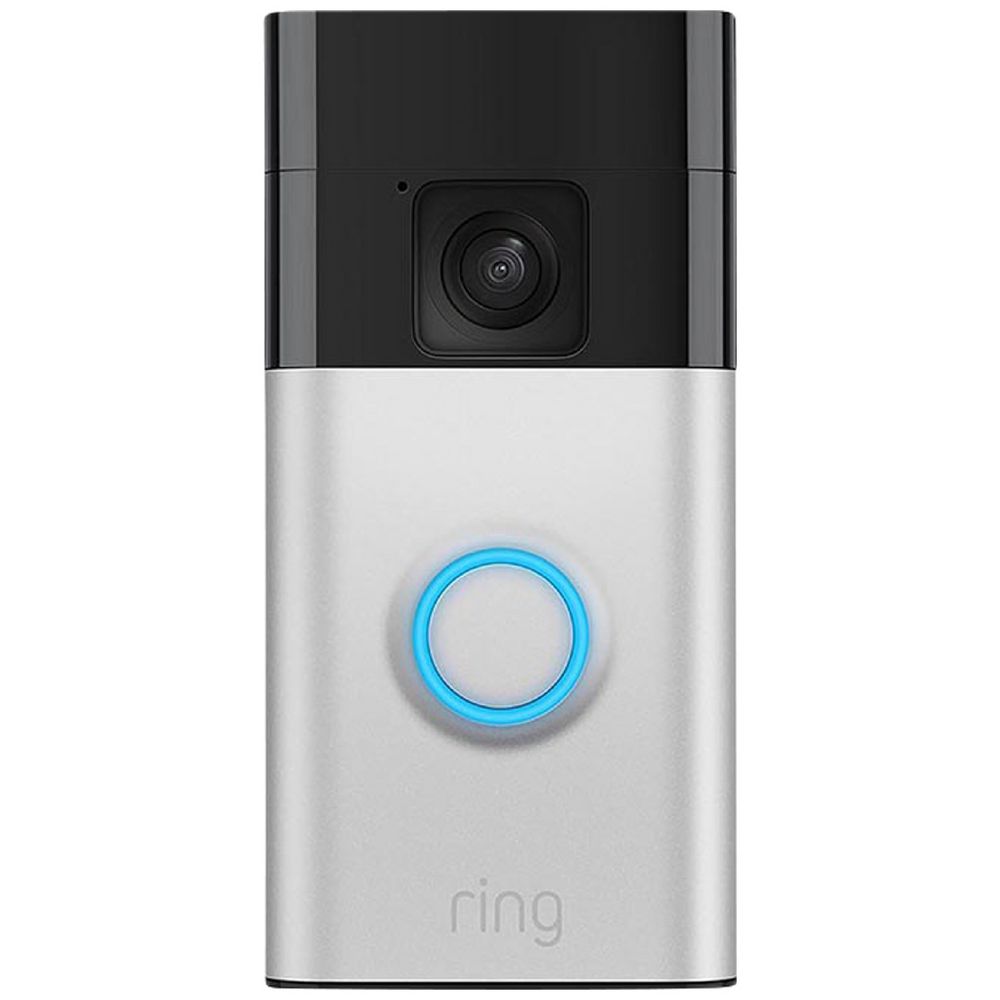 Ring Satin Nickel Battery Video Doorbell (2024) | Brand New