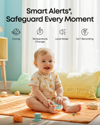 eufy Baby Monitor C10 Add-On Camera - crying, room temperature and loud noise alerts