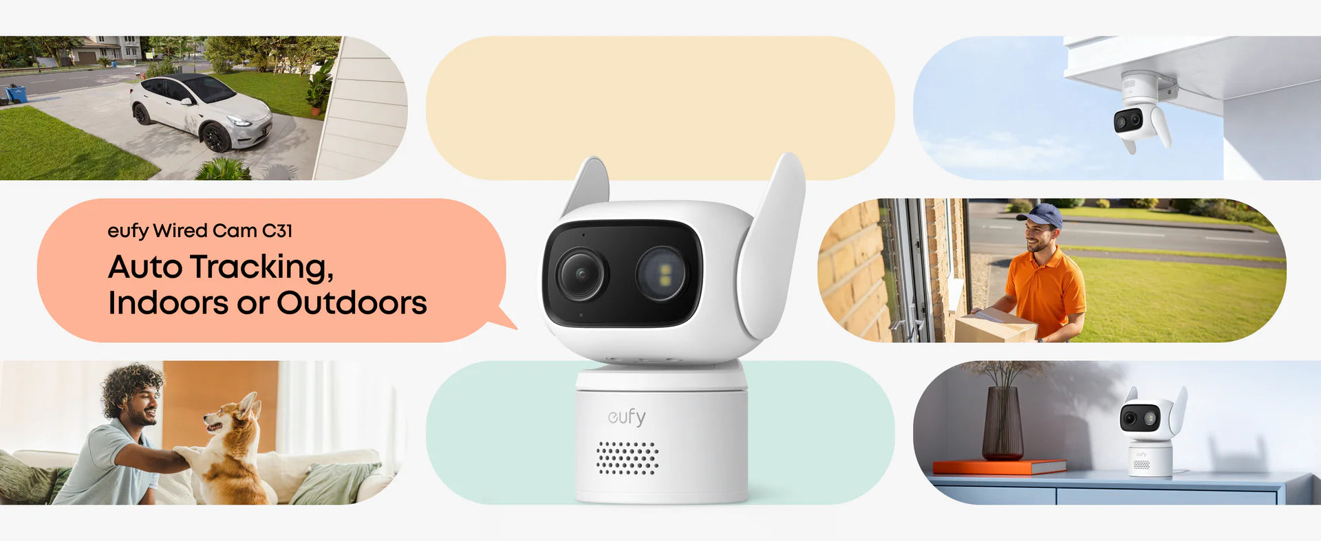 eufy Wired Cam C31 Add-On Camera | Brand New
