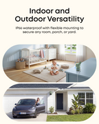 Green eufy Wired Cam C31 for indoor and outdoor use