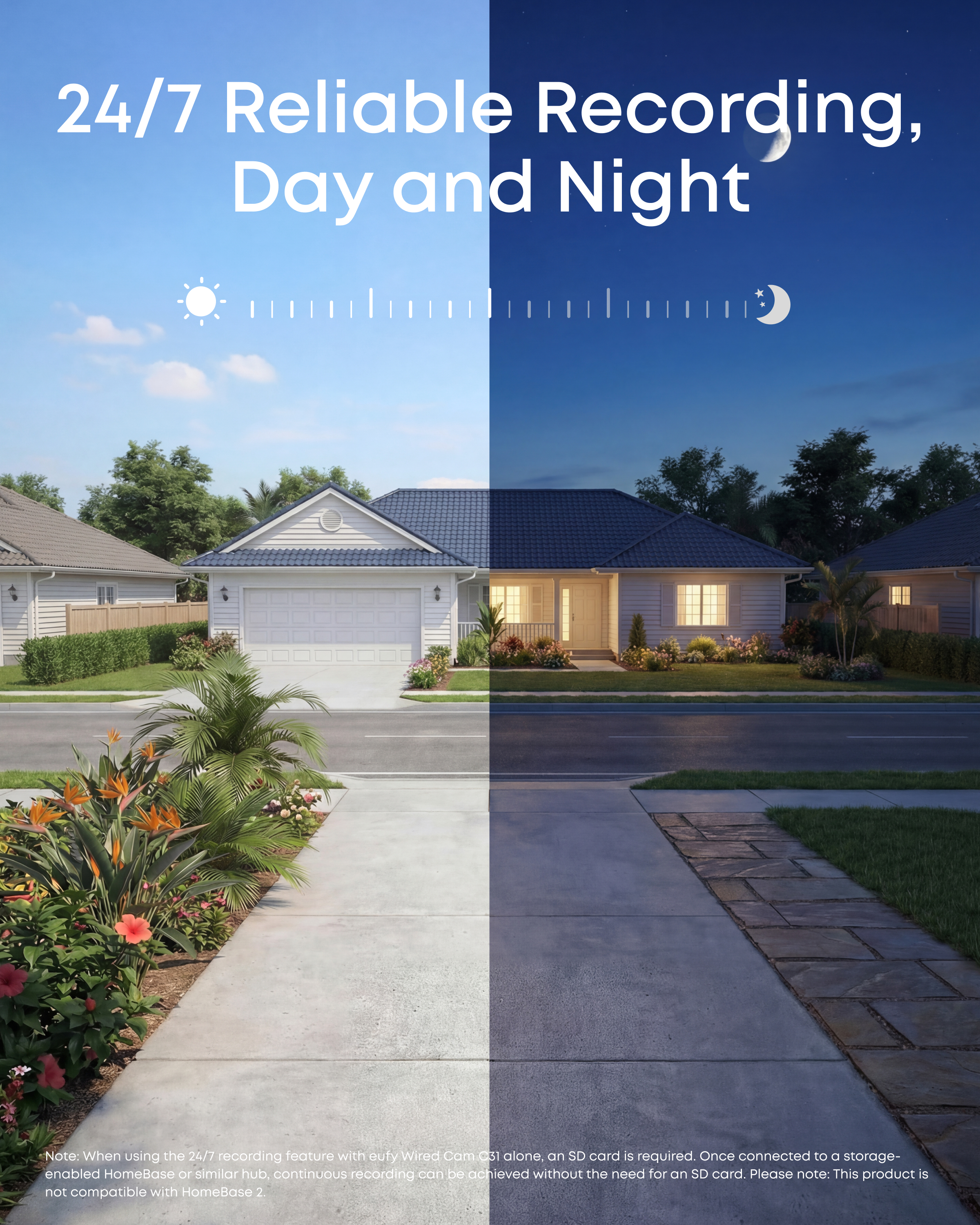 eufy Wired Cam C31 24/7 day and night recording