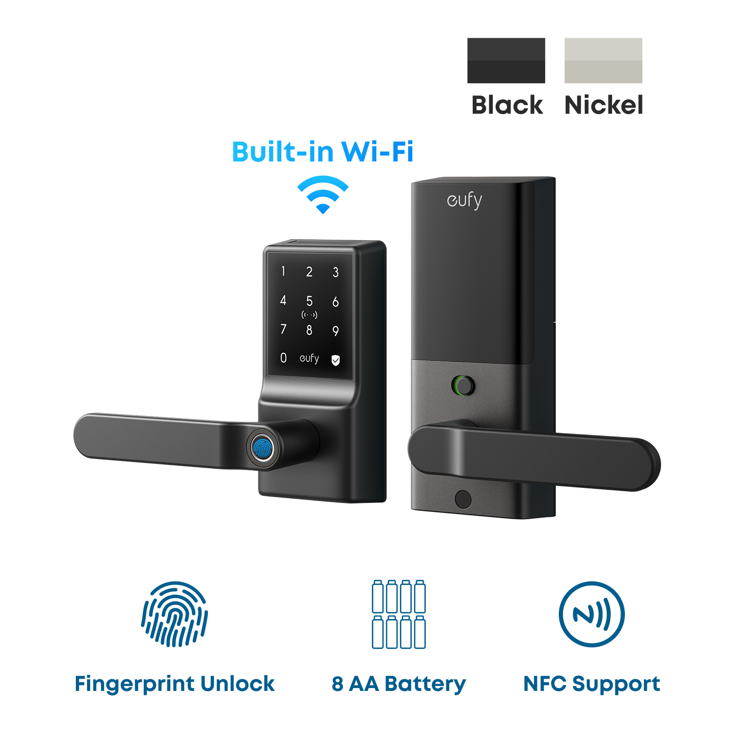 eufy Smart Lever Lock C33 - brand new, factory sealed