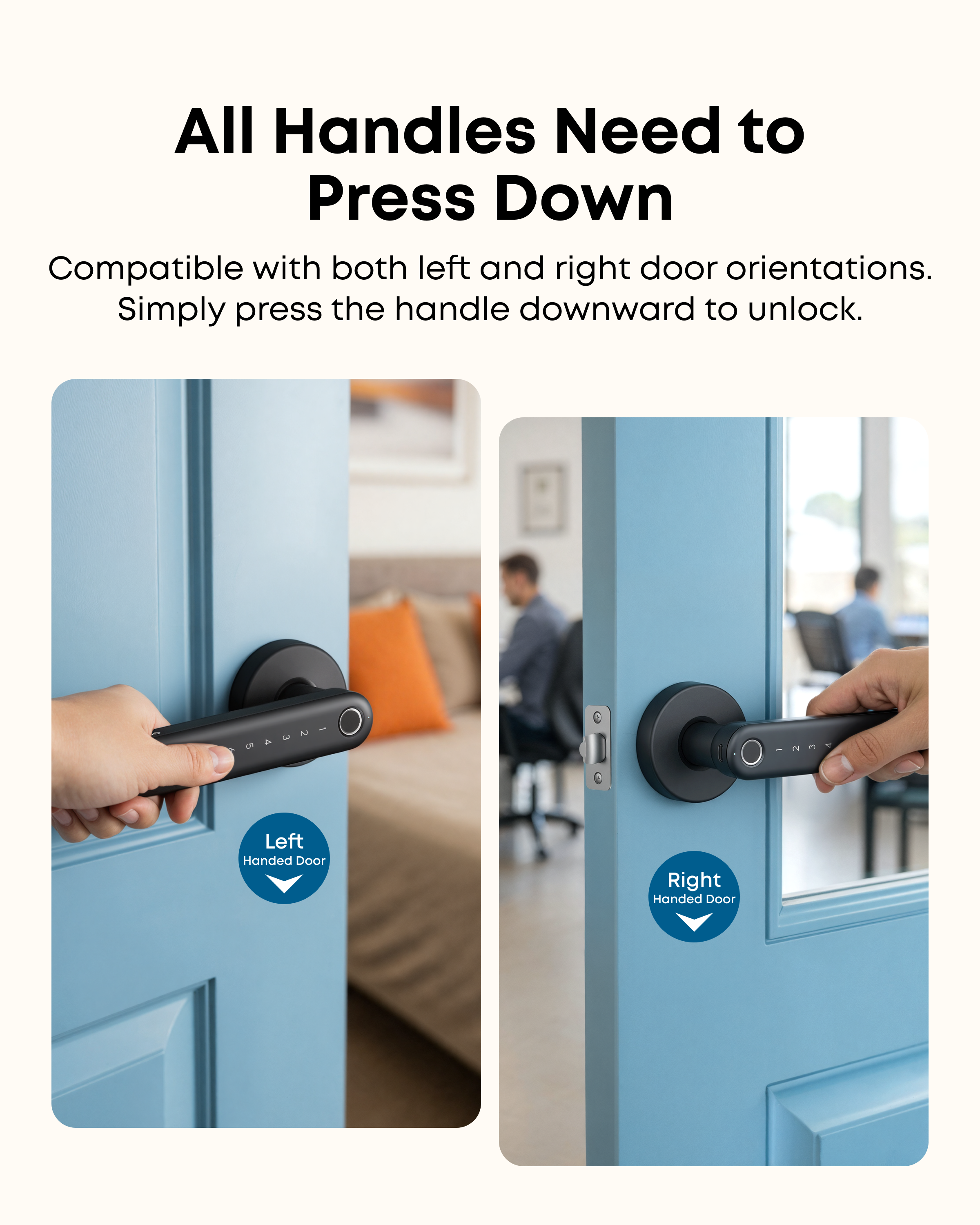 eufy FamiLock C32 Smart Lock, New No Box