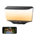 eufy Wall Light Cam S4 wall light camera with detachable solar panel, official product render