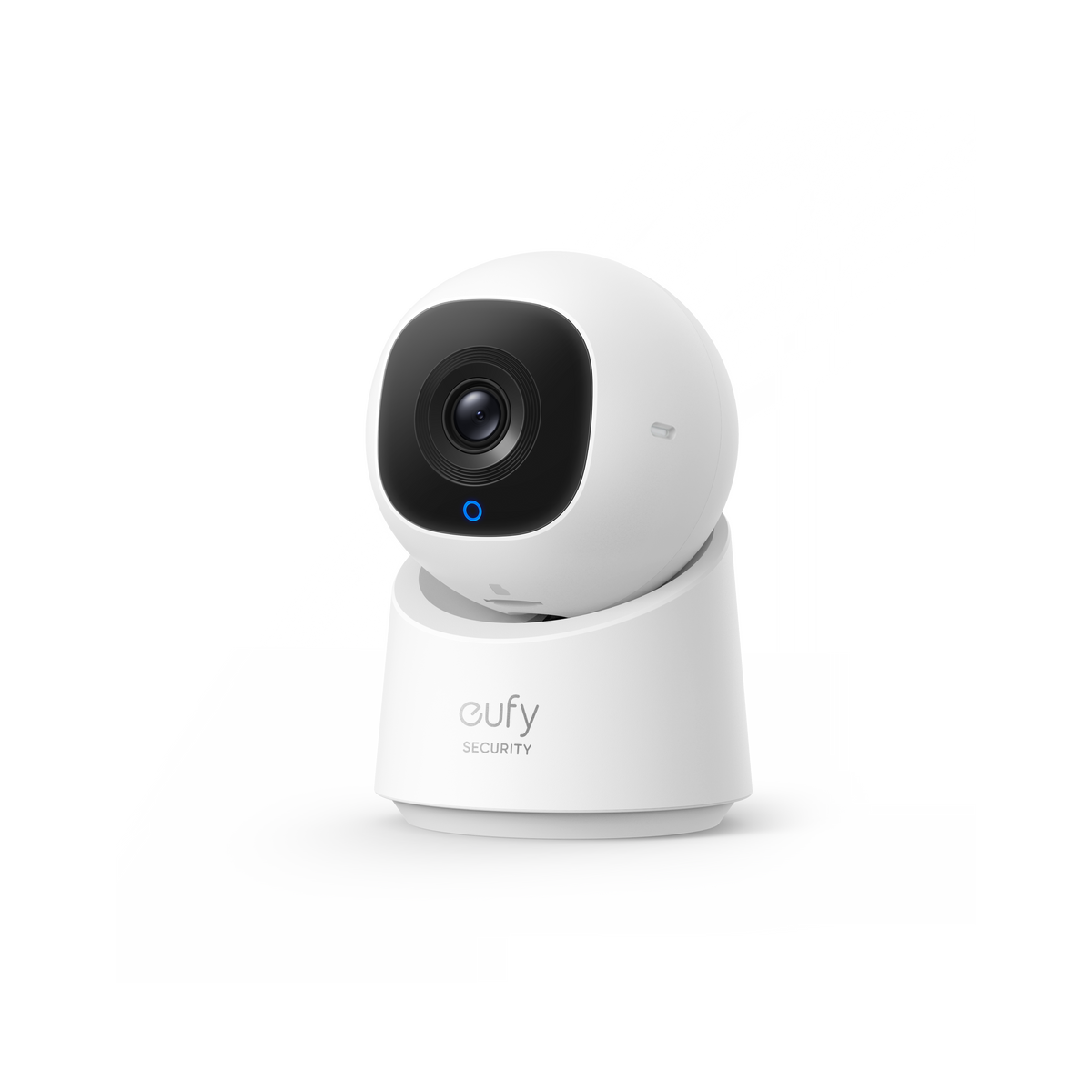 White eufy Indoor Cam C220 three-quarter view