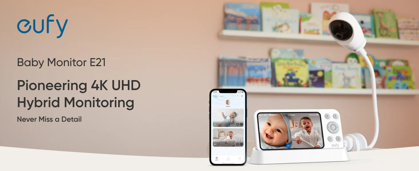 eufy Baby Monitor E21 Add-On Camera | Brand New
