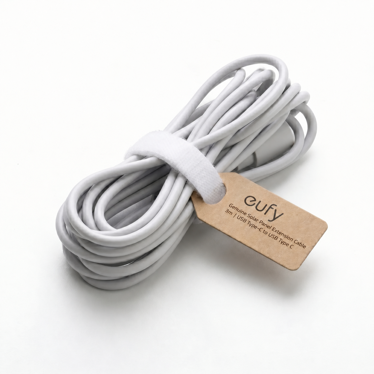 eufy Genuine Solar Panel Extension Cable | 3m (USB Type-C to USB Type C) | Used (Good Condition)