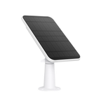 eufy T8703 Micro-USB offer: manufacturer illustration of the original solar-panel family and mount; supplied fixed lead is 2 m.