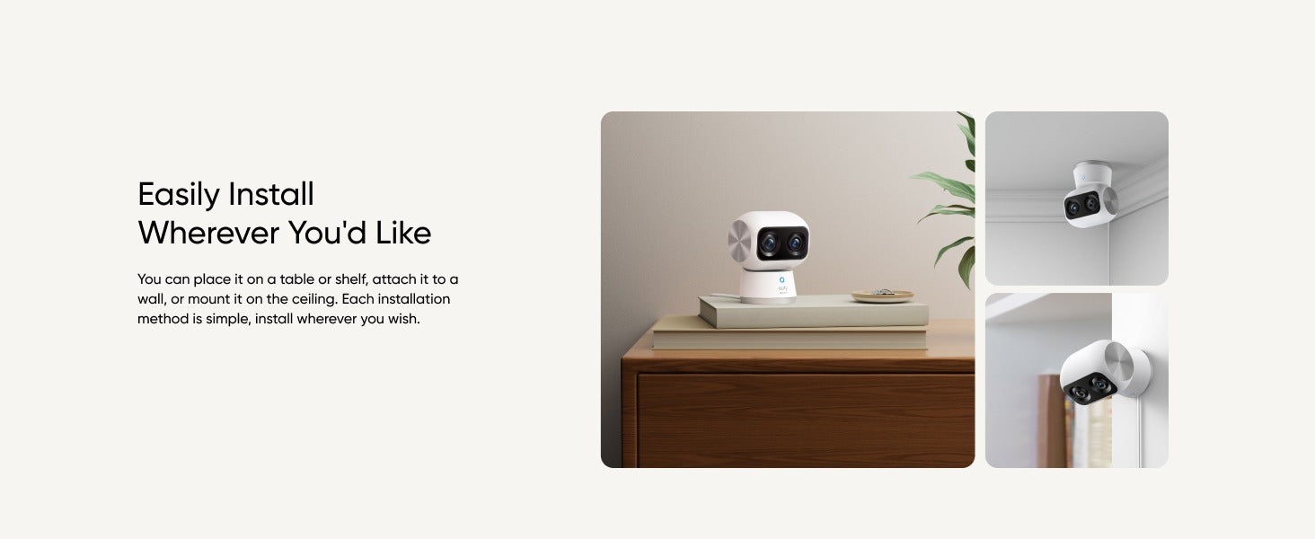 eufy Security Indoor Cam S350 | Brand New