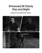 eufy SoloCam E30 2K solar security camera - manufacturer renewed, good condition