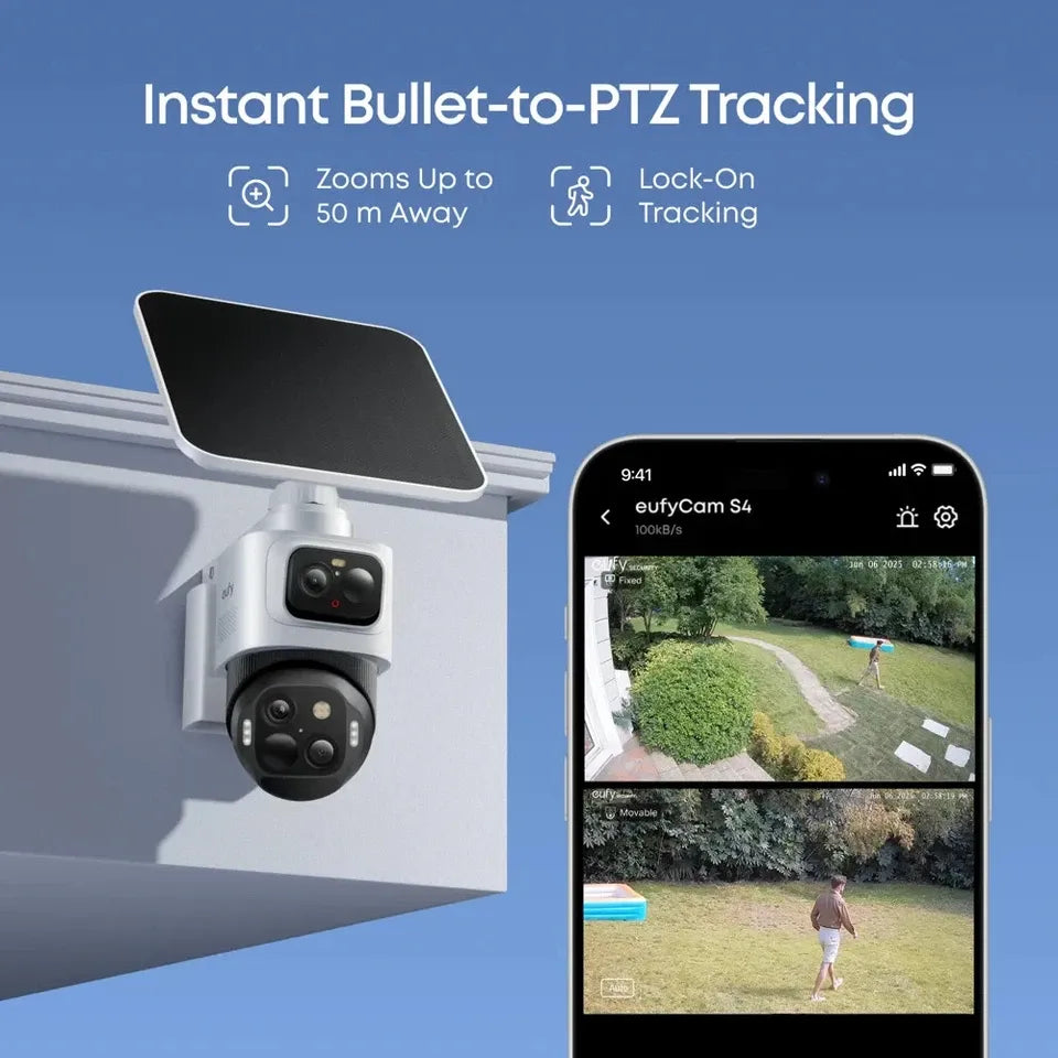 eufy Security eufyCam S4 Outdoor Security Camera | New No Box