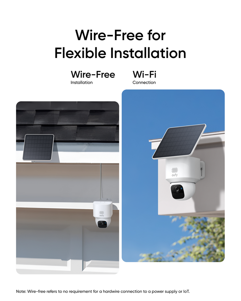 eufy SoloCam E30 2K solar security camera - new, box damaged