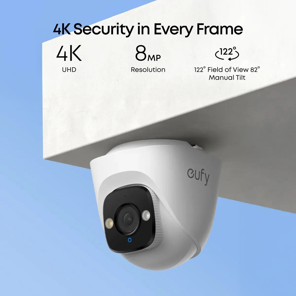 eufy Security E41 PoE Wired Turret Camera | Brand New
