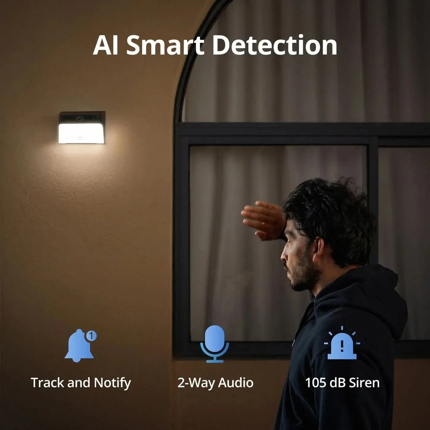 eufy Solar Wall Light Cam S120 Security Camera | Brand New