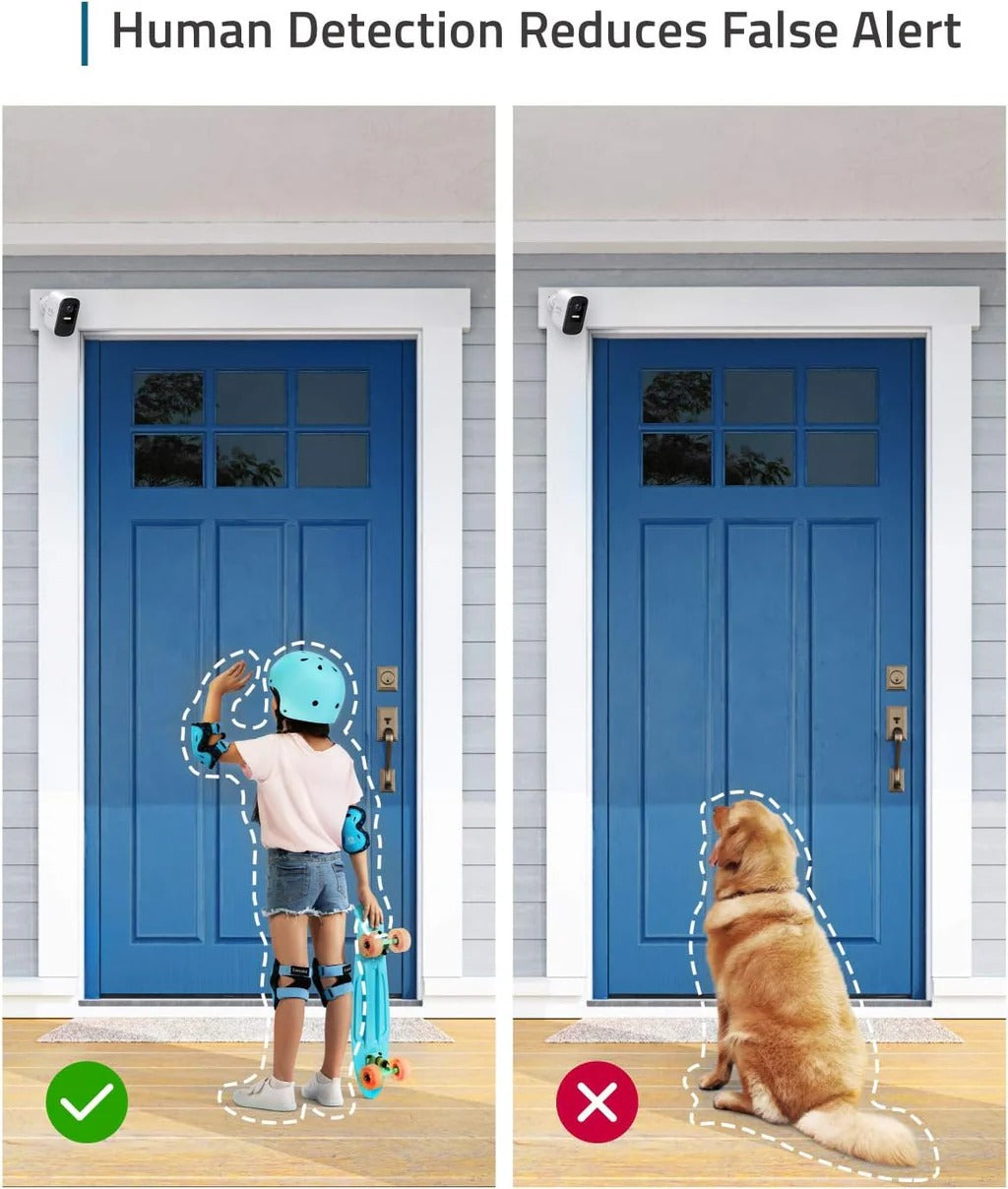 eufy eufyCam 2C add-on security camera, manufacturer renewed Excellent grade