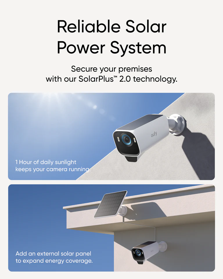 eufy Security eufyCam S3 Pro 4K Add-On Camera | Manufacturer Renewed
