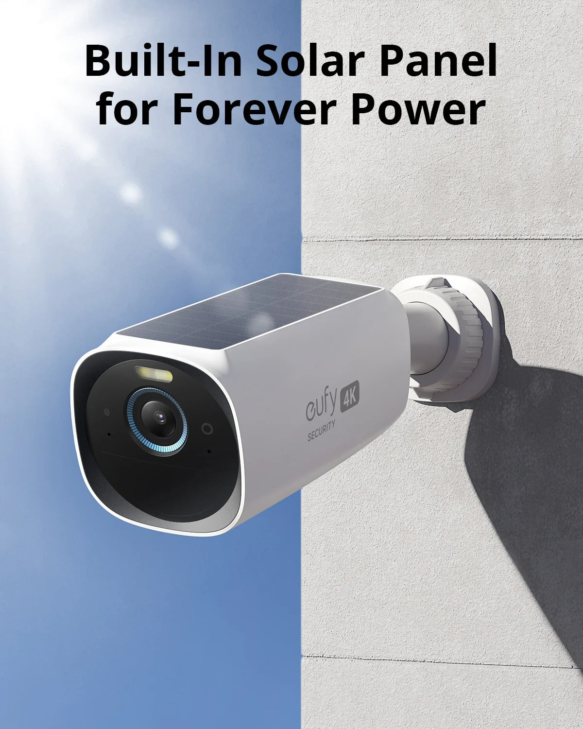 eufy eufyCam 3 (S330) 4K Wireless Add-On Security Camera | New No Box