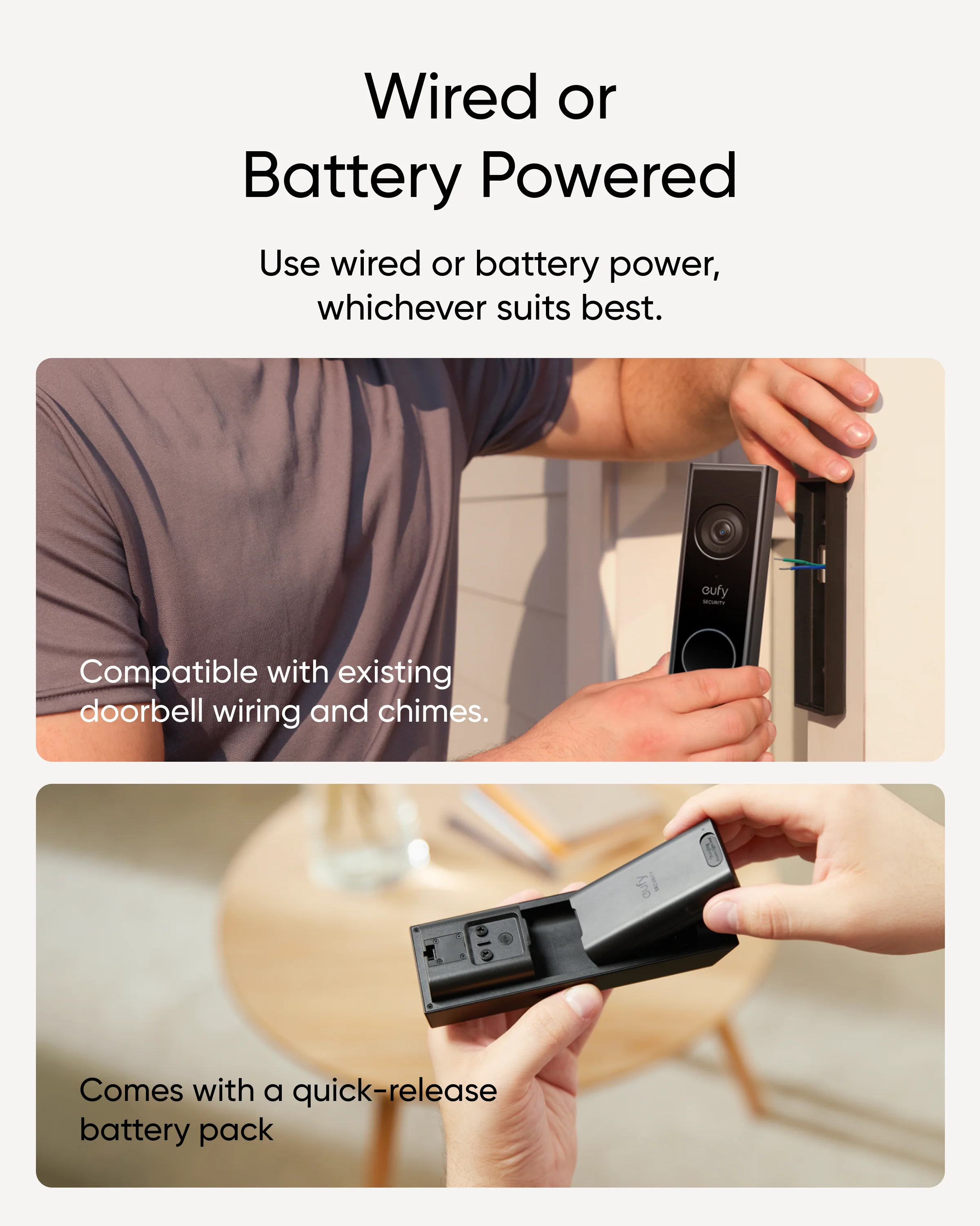 Eufy Security E340 Video Doorbell | Brand New