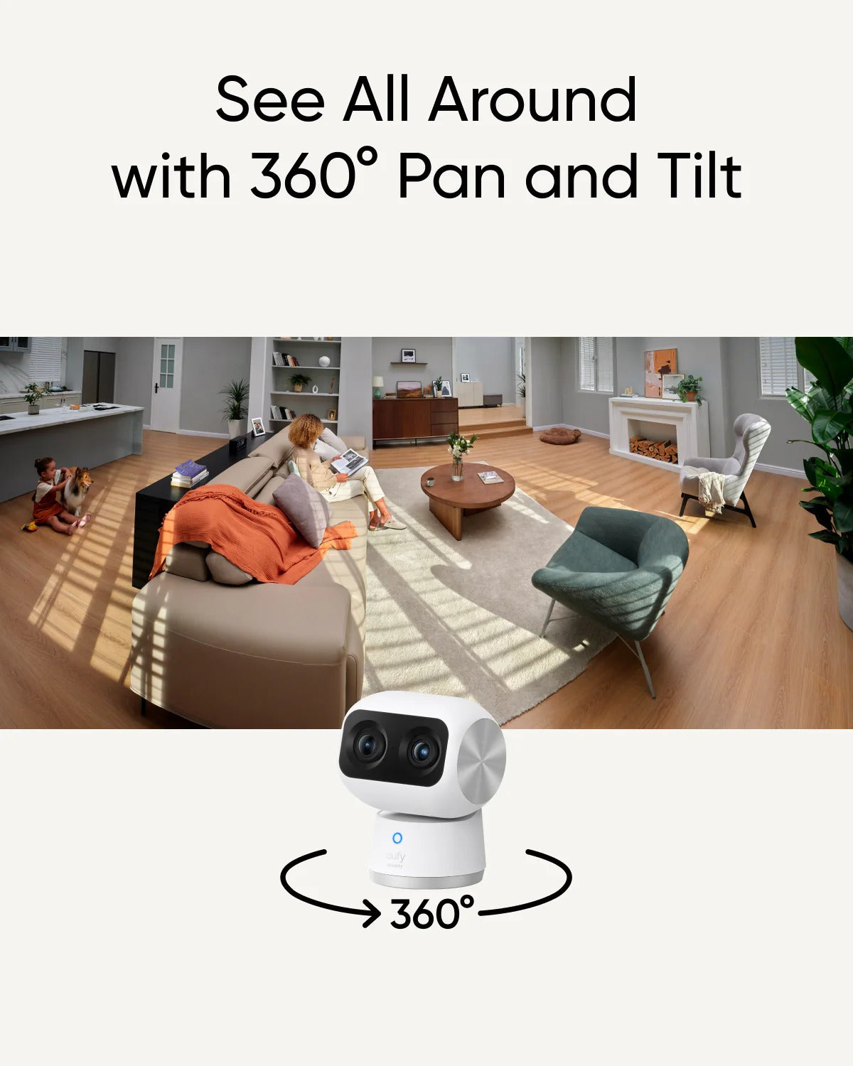 eufy Security Indoor Cam S350 | Brand New