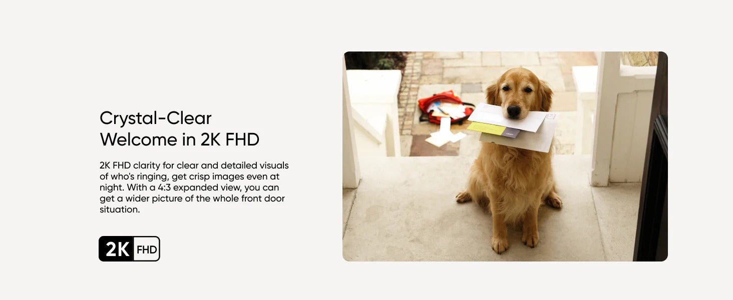 eufy Security C30 Smart Video Doorbell | Manufacturer Renewed