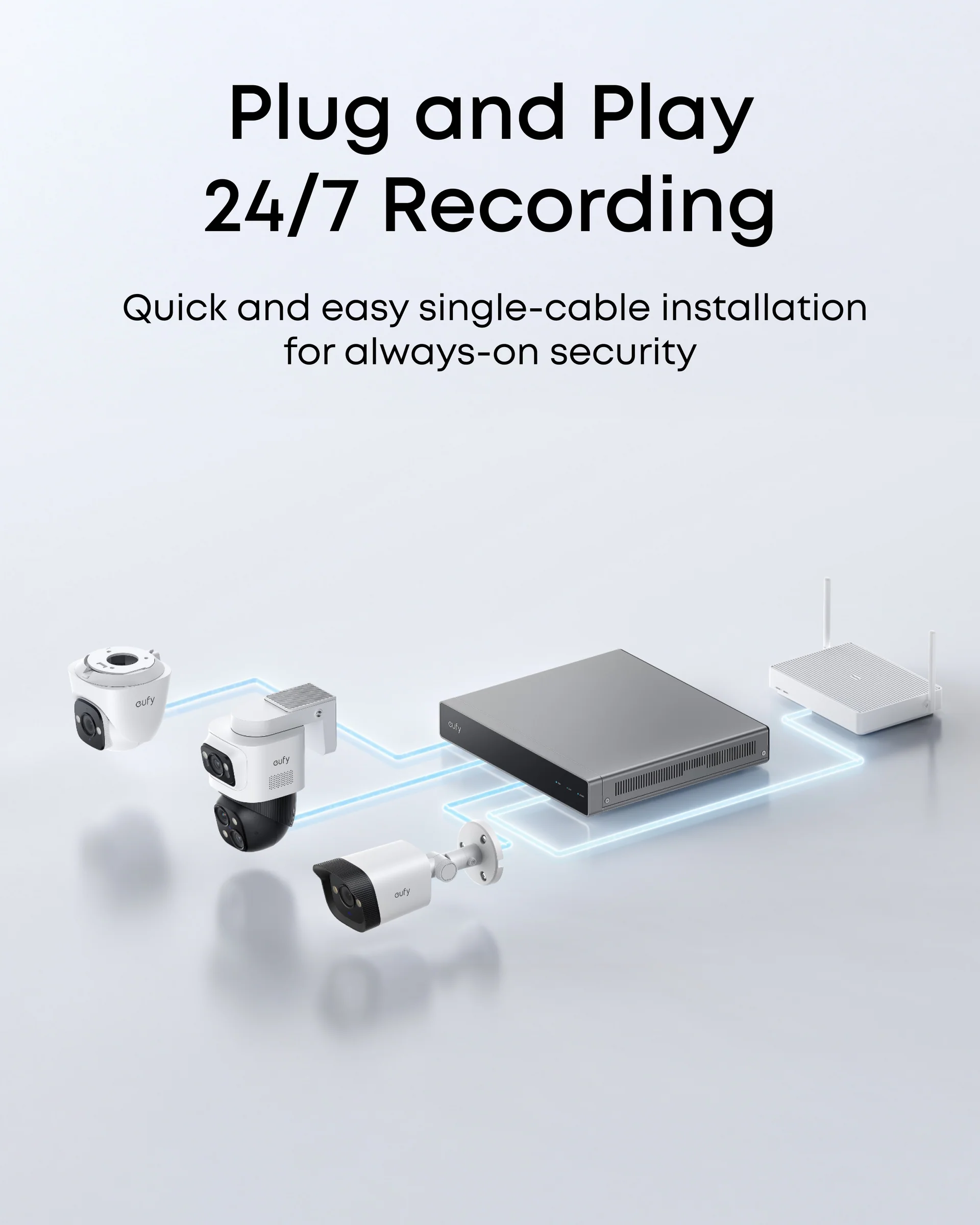 eufy Security S4 PoE Wired Camera | New - No Box
