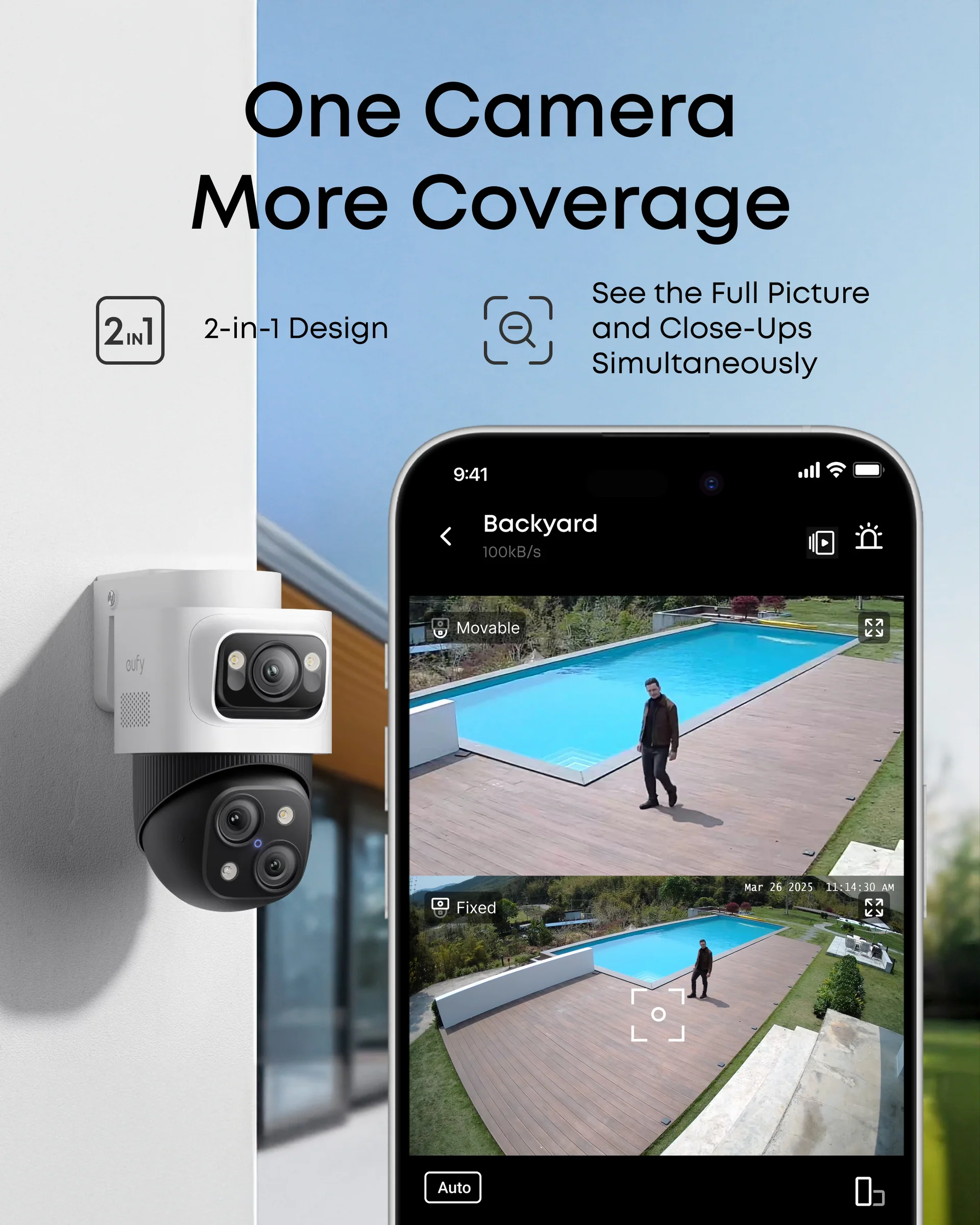 eufy Security S4 PoE Wired Camera | New - No Box