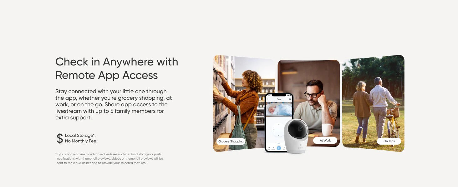 eufy Baby Monitor E21 Monitor and Camera Kit | Brand New